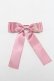 画像1: Maison de FLEUR / リボンバレッタ  ピンク S-25-05-22-1011-LO-AC-HR-ZS (1)