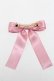 画像2: Maison de FLEUR / リボンバレッタ  ピンク S-25-05-22-1011-LO-AC-HR-ZS (2)