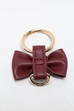 画像2: Maison de FLEUR / リボンキーリング  ワイン S-25-05-22-1013-LO-BG-HR-ZS