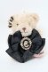 画像1: m petit by misako / AMくまバッグチャーム  黒 S-25-05-22-1002-LO-ZA-HR-ZS (1)