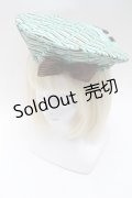 LOLITA / チョコミント柄ベレー  ミント S-25-05-22-1018-LO-AC-HR-ZS