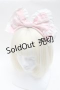 BABY,THE STARS SHINE BRIGHT / レースリボンカチューシャ  ピンク S-25-05-22-1021-BA-ZA-HR-ZS