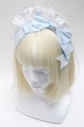 Angelic Pretty / Dreamy Parfaitカフェカチューシャ  サックス S-25-05-22-1022-AP-AC-HR-ZS