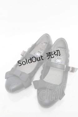 画像1: m petit by misako / サンリオキャラクターズコラボクロミパンプス  黒 S-25-05-22-1029-LO-SH-HR-ZS