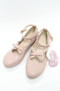m petit by misako / AMリボンストラップパンプス LL ピンク S-25-05-22-1030-LO-SH-HR-ZS