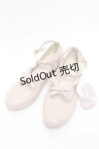 m petit by misako / AMリボンストラップパンプス LL ピンク S-25-05-22-1030-LO-SH-HR-ZS