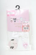 m petit by misako / AMマイメロリボンタイツ  白 S-25-05-22-1004-LO-ZA-HR-ZS