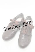 m petit by misako / NINA’Sコラボシューズ  ブラウン S-25-05-22-1032-LO-SH-HR-ZS