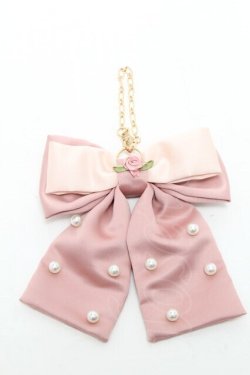 画像1: m petit by misako / NINA’sコラボバッグチャーム  ピンク S-25-05-22-1033-LO-ZA-HR-ZS