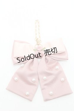 画像1: m petit by misako / NINA’sコラボバッグチャーム  ピンク S-25-05-22-1033-LO-ZA-HR-ZS