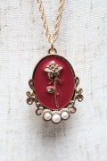 m petit by misako / バラネックレス  ワイン S-25-05-22-1034-LO-AC-HR-ZS