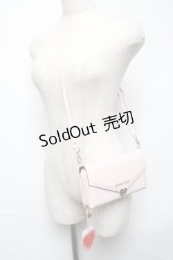 画像2: BABY,THE STARS SHINE BRIGHT / BABYウォレットBAG  ピンク S-25-05-22-1039-BA-ZA-HR-ZS
