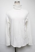 HYSTERIC GLAMOUR / ハイネックカットソー  白 S-25-05-22-018-PU-TO-AS-ZS