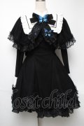星箱works / ユリシスファンタジーケープカラーワンピース S 黒 S-25-05-22-027-PU-OP-HR-ZS