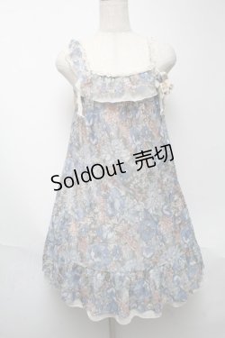 画像1: axes femme / ワンピース  サックスｘ黒 S-25-05-22-035-AX-TO-AS-ZS