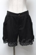 axes femme / 裾レースショートパンツ   S-25-05-22-044-AX-OP-AS-ZS