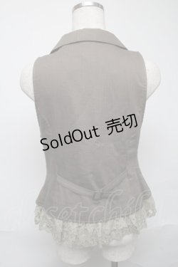 画像2: axes femme / ブローチ付きベスト   S-25-05-23-047-AX-TO-AS-ZS