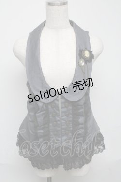 画像1: axes femme / ブローチ付きベスト   S-25-05-23-052-AX-TO-AS-ZS
