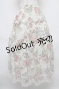 axes femme / 花柄ロングスカート  オフ S-25-05-23-057-AX-SK-AS-ZS