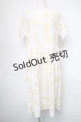 Jane Marple / The 35th ribbonコレットドレス  イエロー S-25-05-23-008-JM-OP-HR-ZS