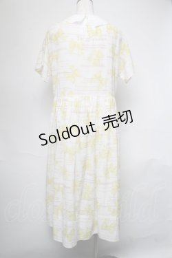 画像2: Jane Marple / The 35th ribbonコレットドレス  イエロー S-25-05-23-008-JM-OP-HR-ZS
