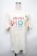 画像1: Karl Helmut / ロゴｘトランププリントTシャツ  キナリ S-25-05-23-002-EL-TO-HR-ZS (1)