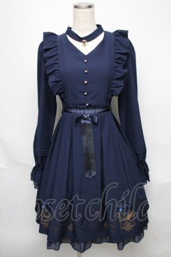 画像1: Amavel / Starlight Planetariumワンピース  ネイビー S-25-05-23-024-CA-OP-HR-ZS