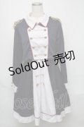 Amavel / Royal Palace Fanfareミドル丈ワンピース  ネイビー S-25-05-23-029-CA-OP-HR-ZS