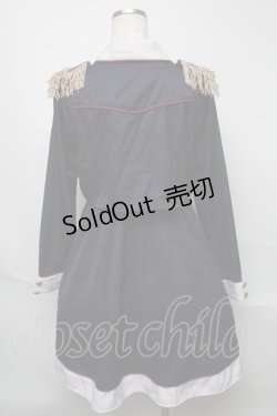 画像2: Amavel / Royal Palace Fanfareミドル丈ワンピース  ネイビー S-25-05-23-029-CA-OP-HR-ZS