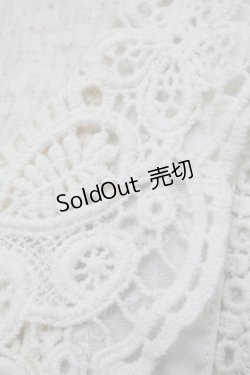 画像3: axes femme / コットン刺繍ワンピース  白 S-25-05-23-033-AX-OP-AS-ZS