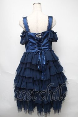 画像2: Vallee lys / 【プラスサイズ】ノネットジャンパースカート XL ネイビー S-25-05-23-038-GO-OP-HR-ZS
