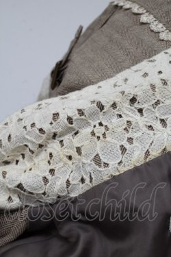 画像3: axes femme / 花刺繍3Bベスト  カーキ S-25-05-23-044-AX-TO-AS-ZS