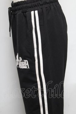 画像3: NieR Clothing / サイドラインパンツ  黒ｘ白 S-25-05-24-056-PU-PA-AS-ZS