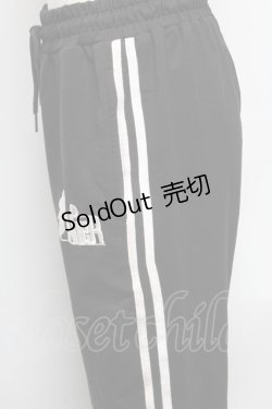 画像3: NieR Clothing / サイドラインパンツ  黒ｘ白 S-25-05-24-056-PU-PA-AS-ZS