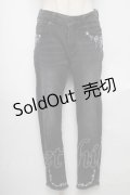 axes femme / デニムパンツ  黒 S-25-05-24-059-AX-PA-AS-ZS