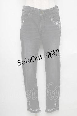 画像1: axes femme / デニムパンツ  黒 S-25-05-24-059-AX-PA-AS-ZS