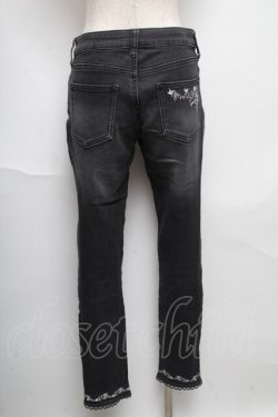 画像2: axes femme / デニムパンツ  黒 S-25-05-24-059-AX-PA-AS-ZS