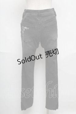 画像2: axes femme / デニムパンツ  黒 S-25-05-24-060-AX-PA-AS-ZS