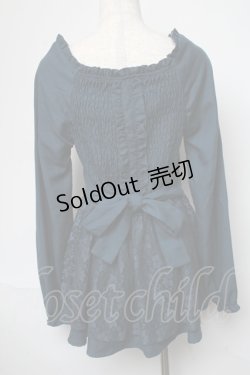 画像2: axes femme / チュニック  ブルー S-25-05-24-024-AX-TO-AS-ZS