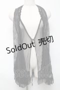 axes femme / レースホルターネックジレ  黒 S-25-05-24-025-AX-TO-AS-ZS