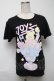 画像1: LISTEN FLAVOR / パフェベアプリントTシャツ  黒 S-25-05-24-028-PU-TS-HR-ZS (1)