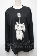 NieR Clothing / プリントTシャツ  黒 S-25-05-24-035-PU-TO-AS-ZS