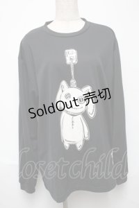 NieR Clothing / プリントTシャツ  黒 S-25-05-24-035-PU-TO-AS-ZS