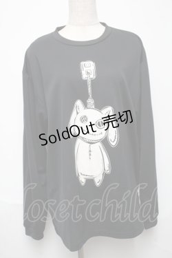 画像1: NieR Clothing / プリントTシャツ  黒 S-25-05-24-035-PU-TO-AS-ZS