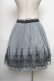 画像2: axes femme / チュールスカート  サックス S-25-05-25-055-AX-SK-AS-ZS (2)
