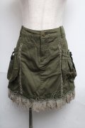 axes femme / スカート  グリーン S-25-05-25-056-AX-SK-HR-ZS
