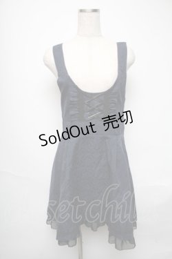 画像1: axes femme / ワンピース  紺 S-25-05-25-057-AX-TO-AS-ZS
