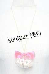 axes femme / バナナスプリットネックレス  ピンク S-25-05-25-008-AX-CO-HR-ZS