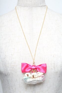 画像2: axes femme / バナナスプリットネックレス  ピンク S-25-05-25-008-AX-CO-HR-ZS
