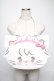 画像1: axes femme kawaii / ムースのおかおトートバッグ  白 S-25-05-25-010-AX-BG-HR-ZS (1)